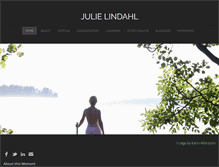 Tablet Screenshot of julielindahl.com